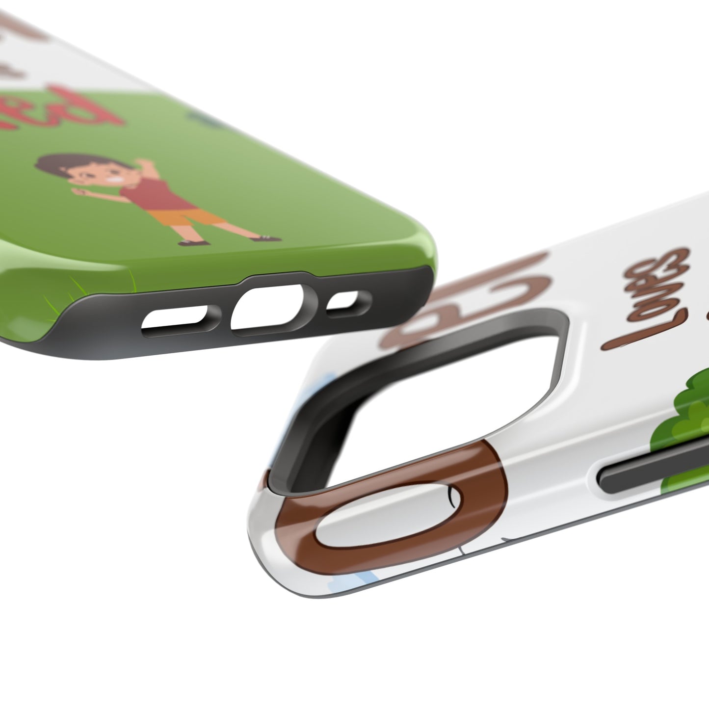 of Phone Case Oliver Loves Red Magnetic Tough Cases