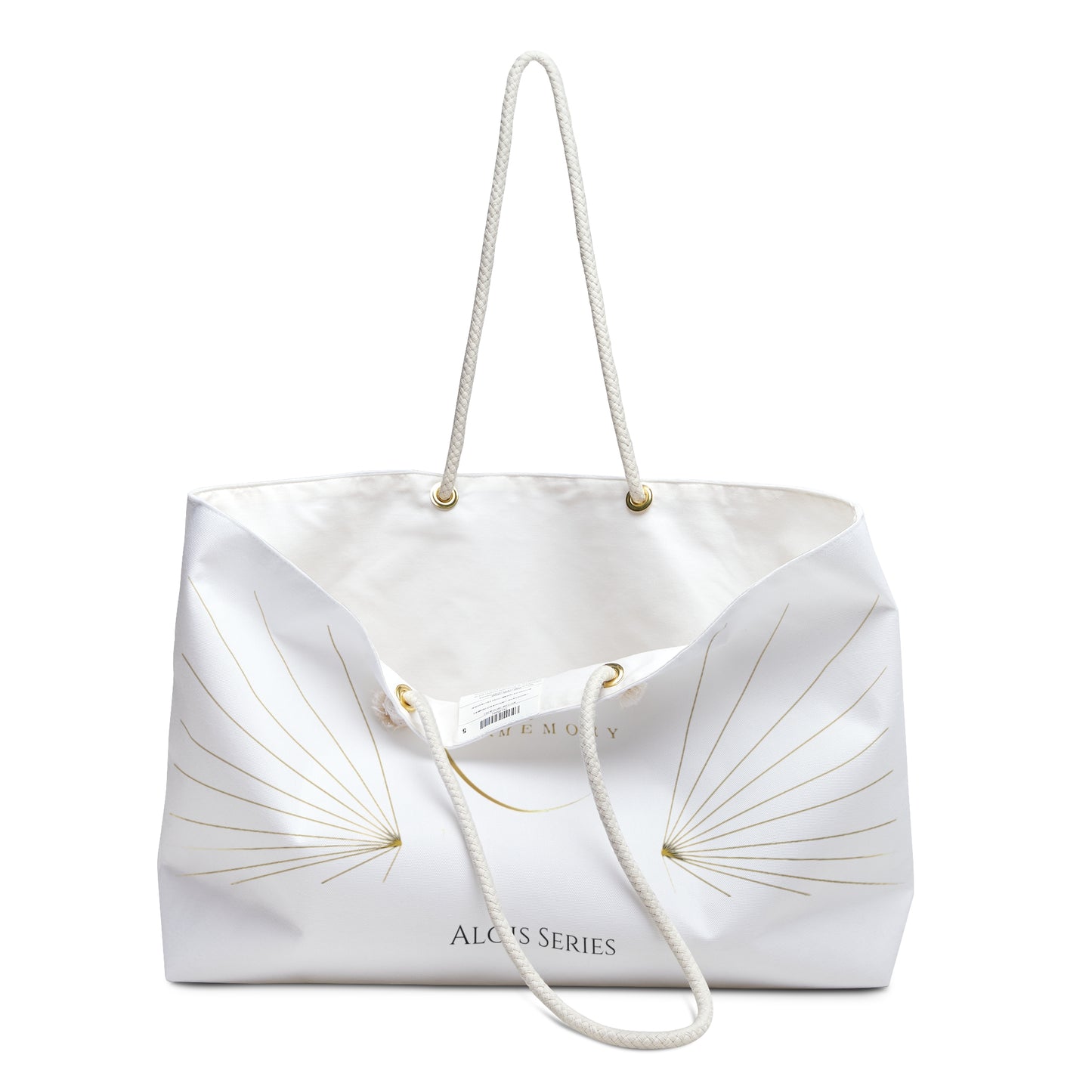 Alois White Memory Weekender Bag