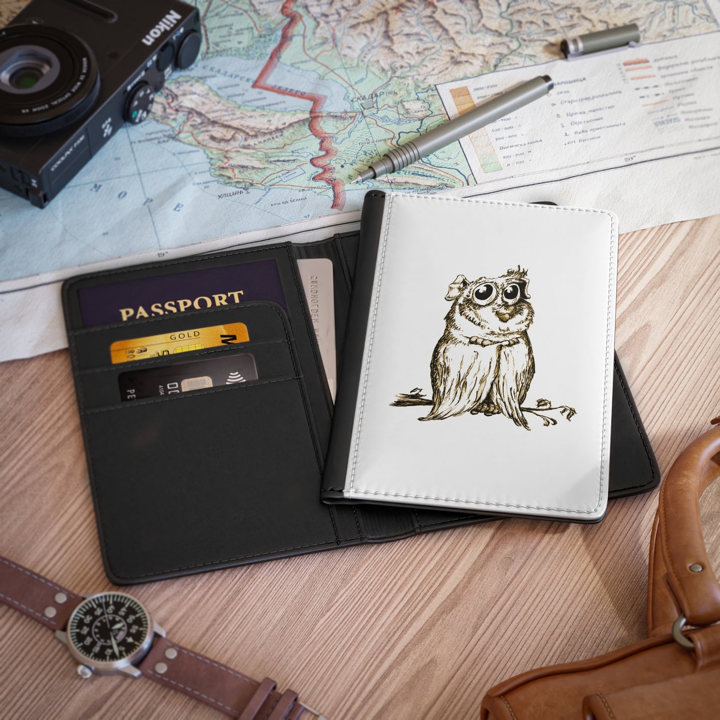 Ollypup Series Passport Cover