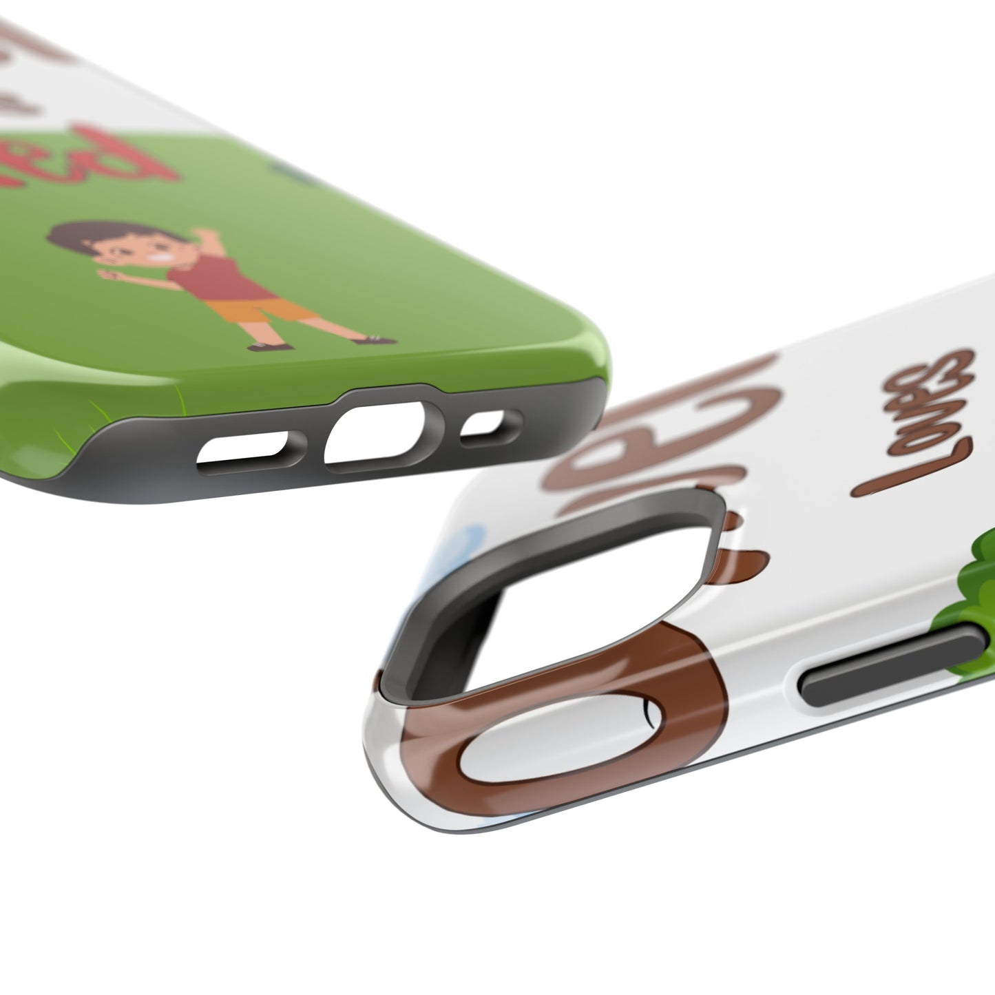 of Phone Case Oliver Loves Red Magnetic Tough Cases