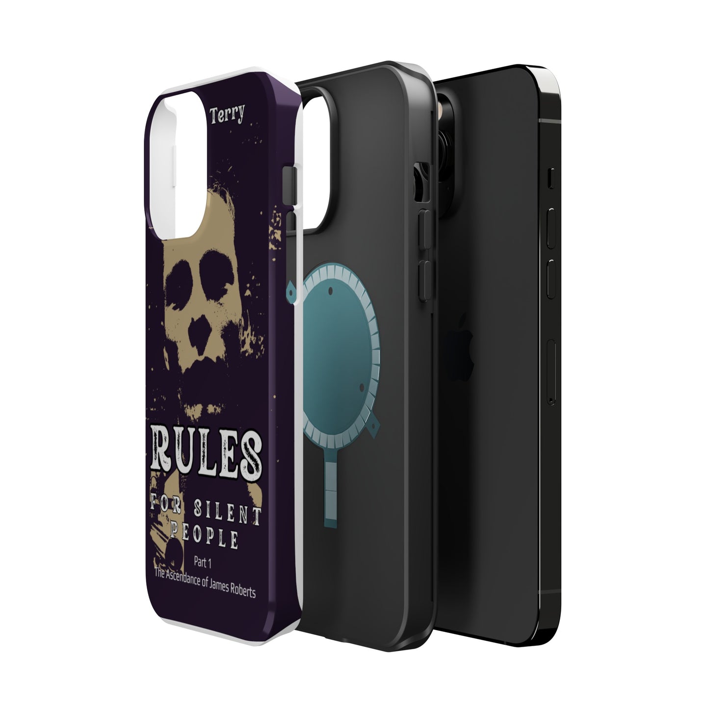 Phone Case Rules For Silent People Magnetic Tough Cases