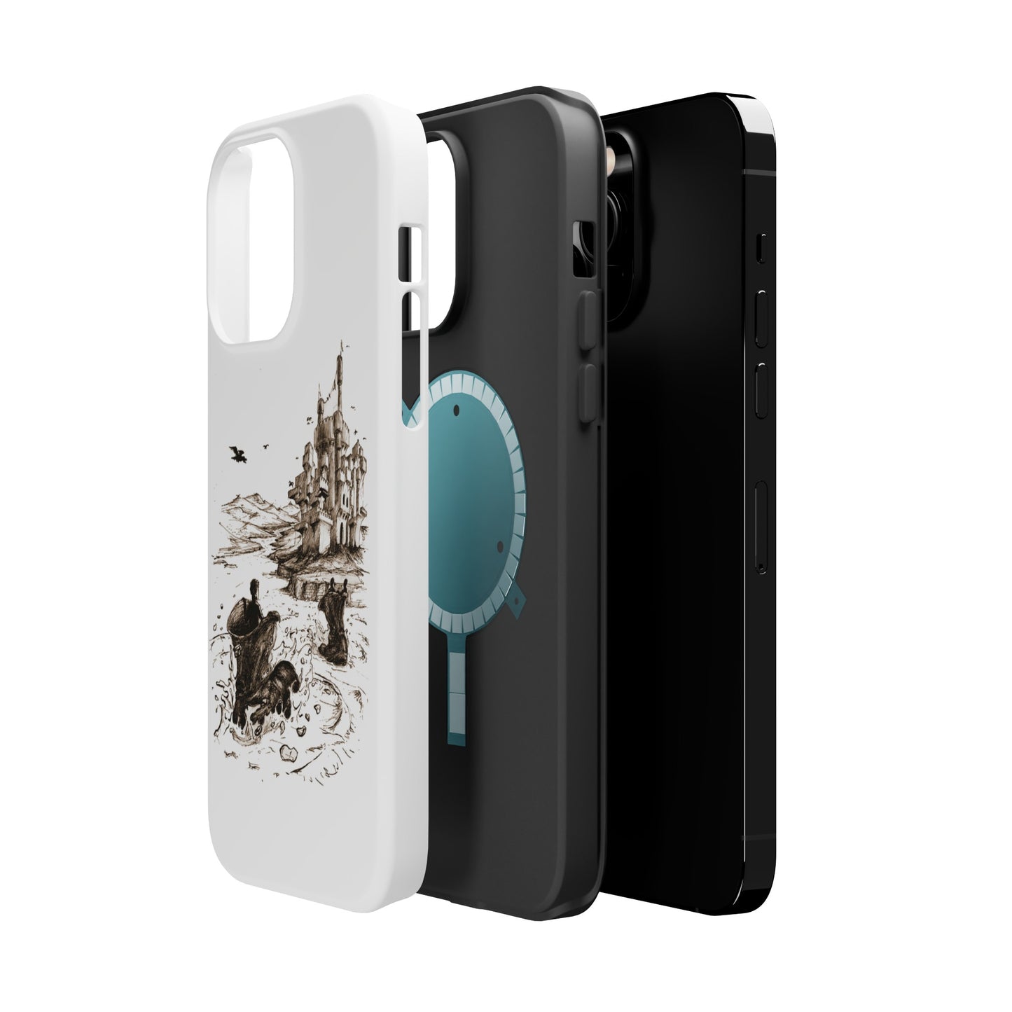 Phone Case Bubbling River Series Magnetic Tough Cases