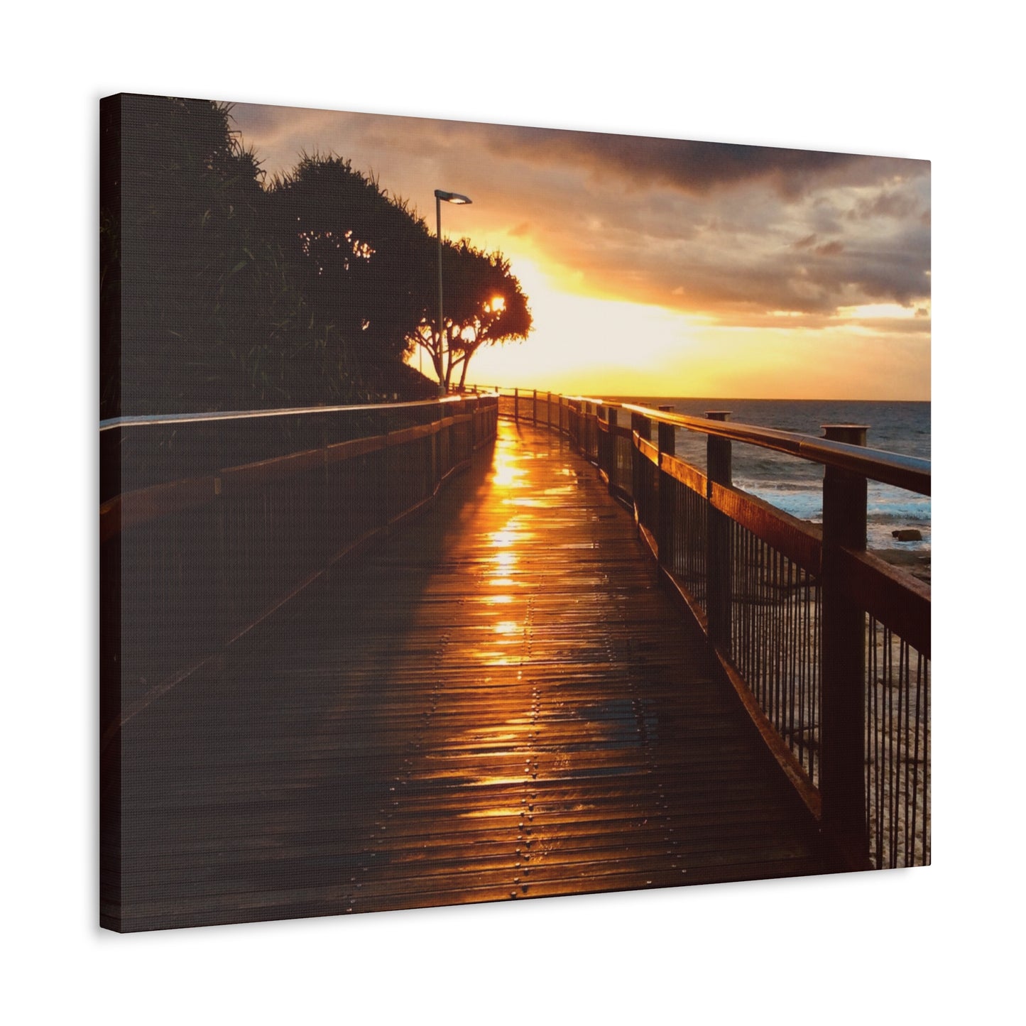 Morning After The Storm Print on Canvas on Stretched Canvas