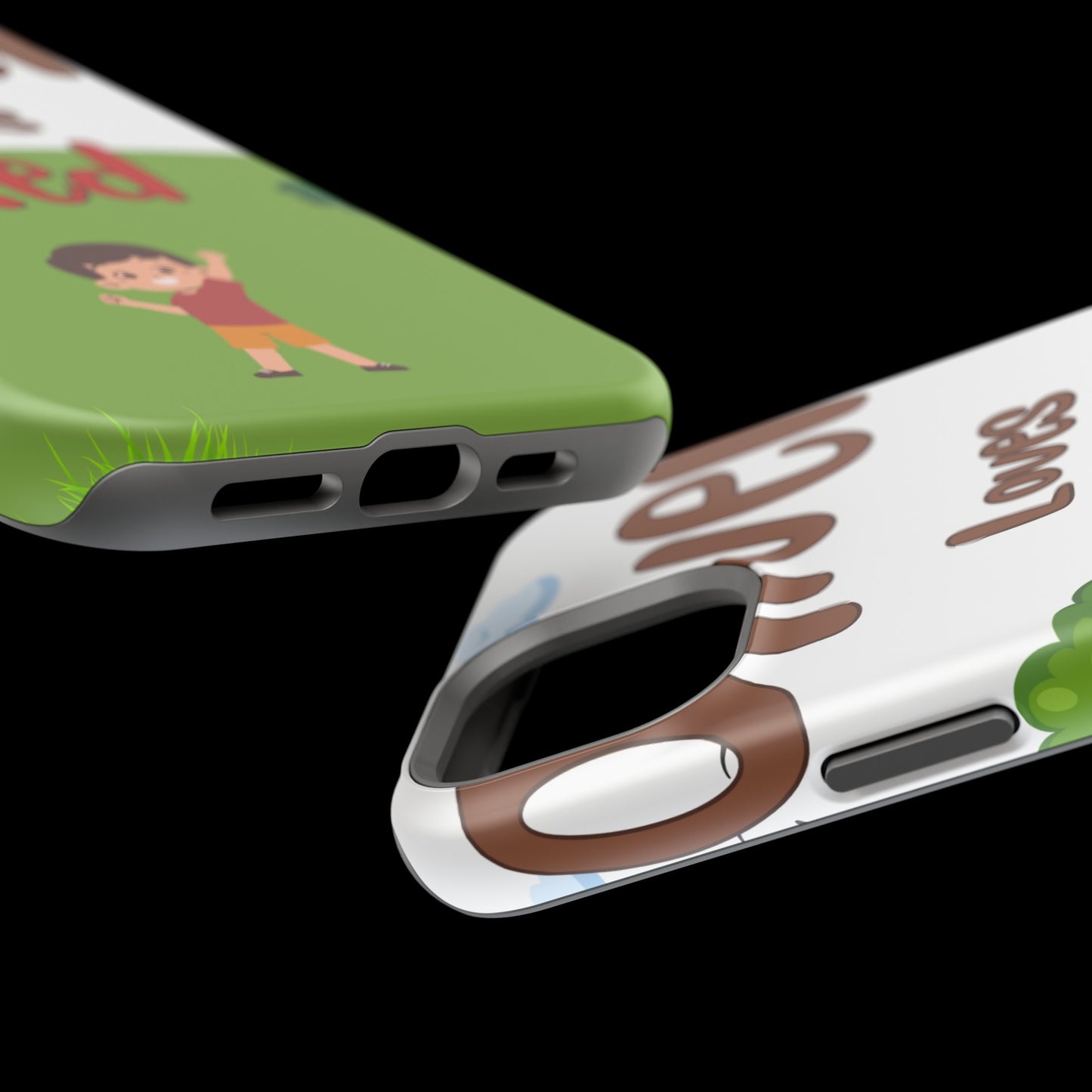 of Phone Case Oliver Loves Red Magnetic Tough Cases