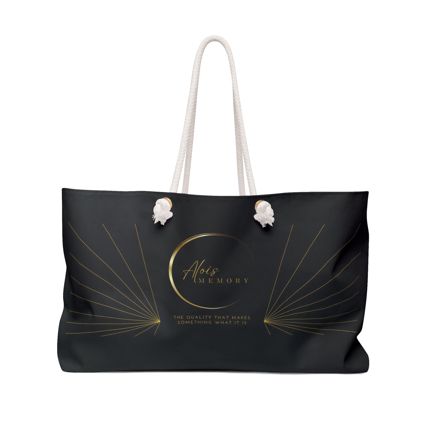 Alois Black Memory Weekender Bag