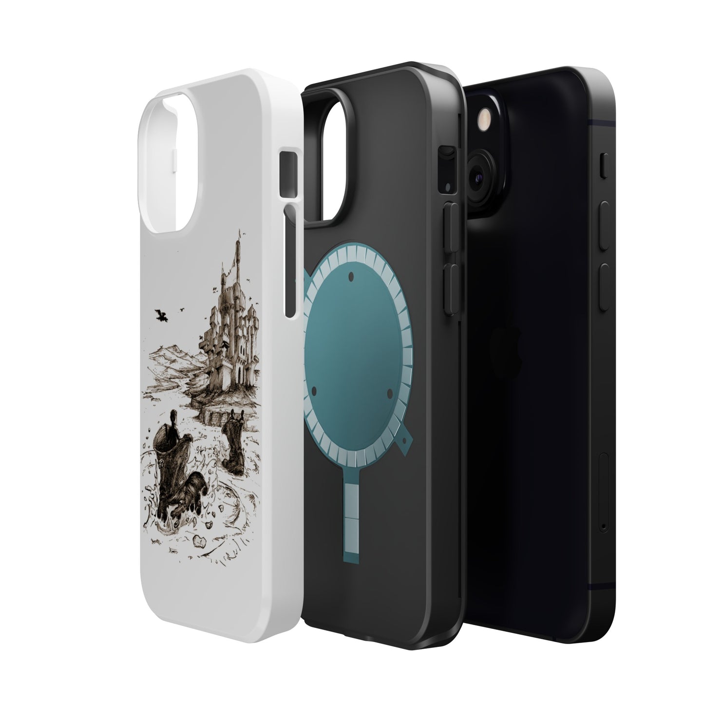 Phone Case Bubbling River Series Magnetic Tough Cases