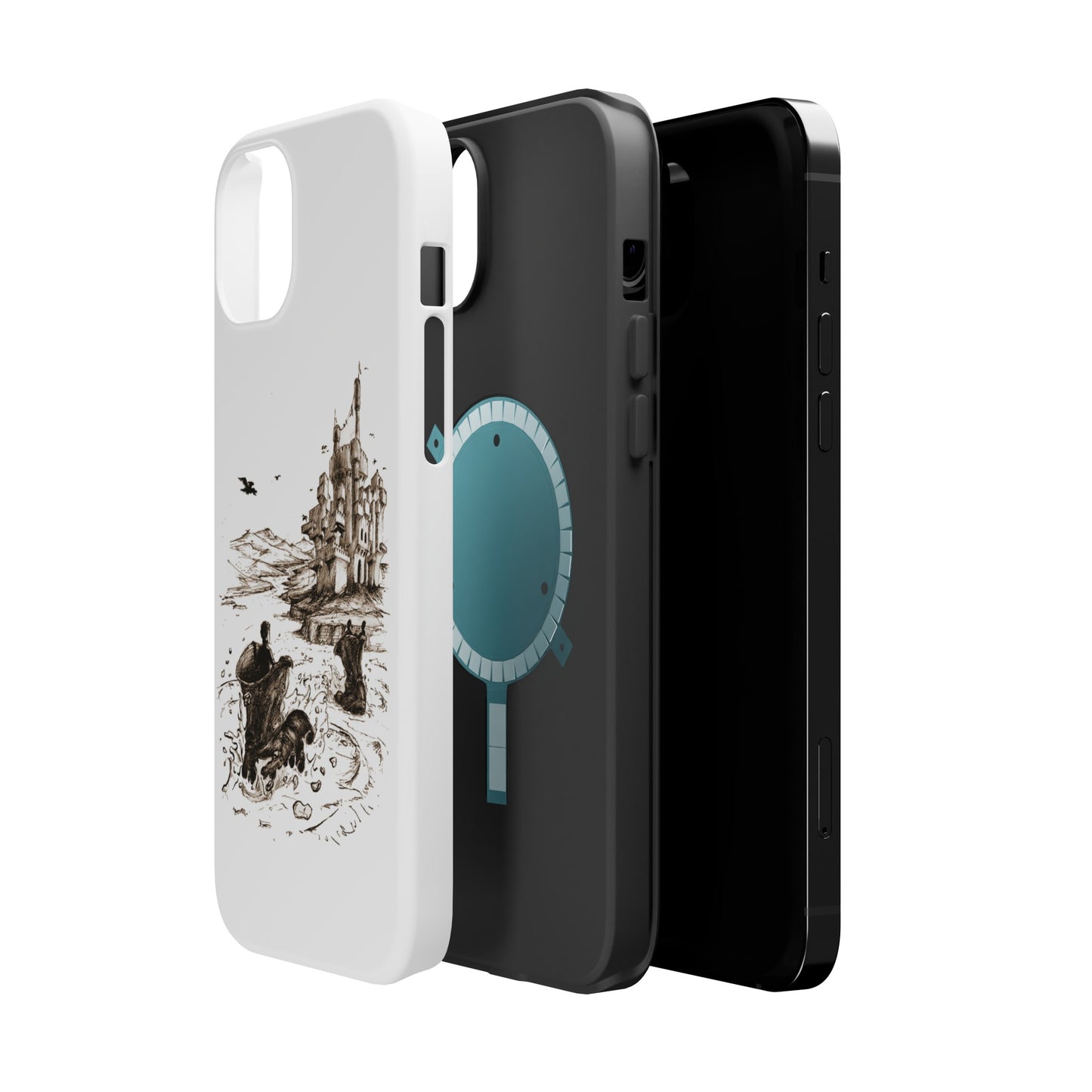Phone Case Bubbling River Series Magnetic Tough Cases
