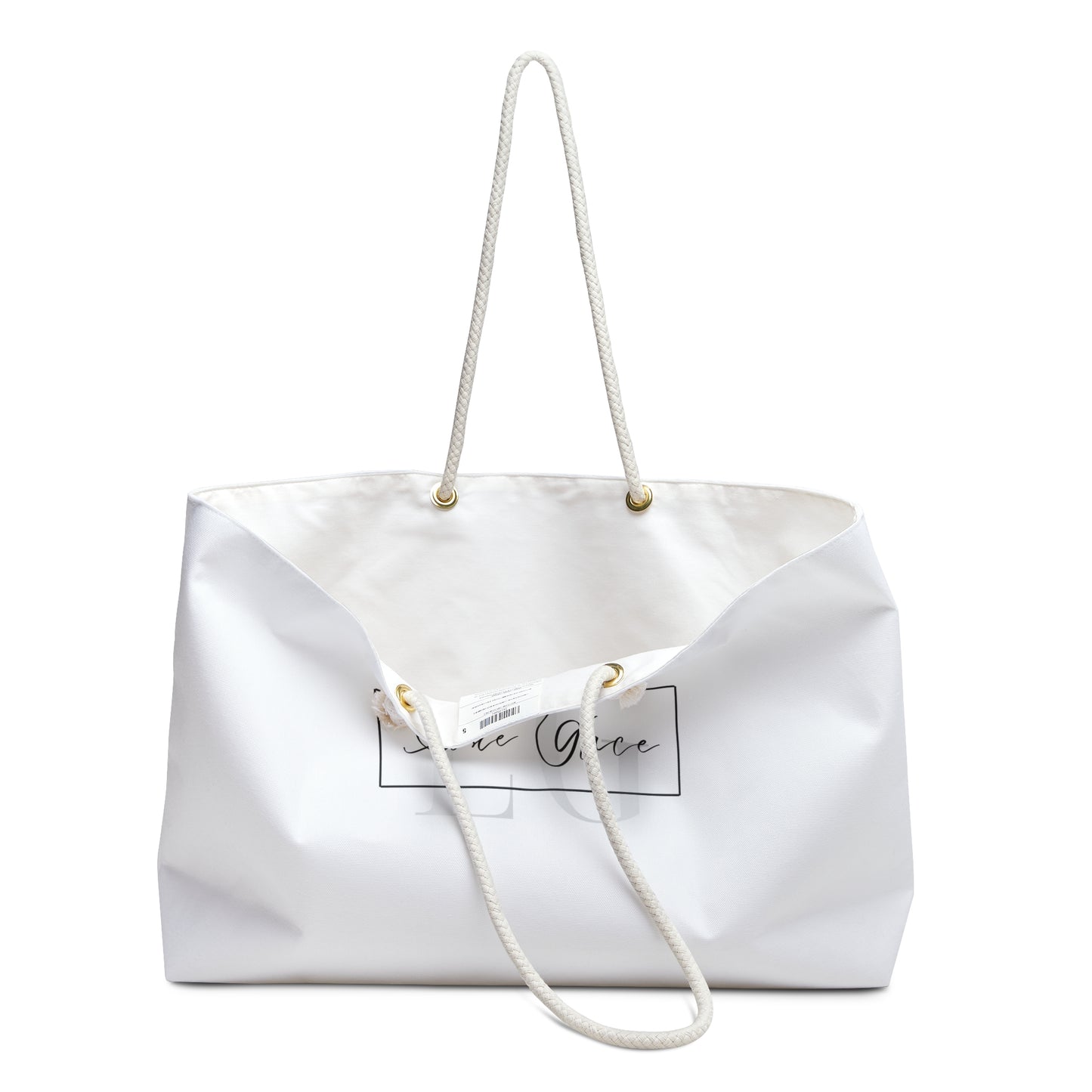 Elsie Grace White Memory Weekender Bag