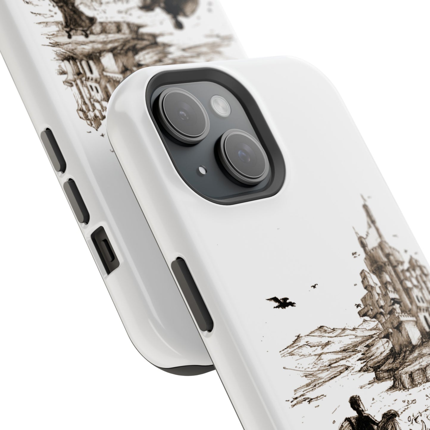 Phone Case Bubbling River Series Magnetic Tough Cases