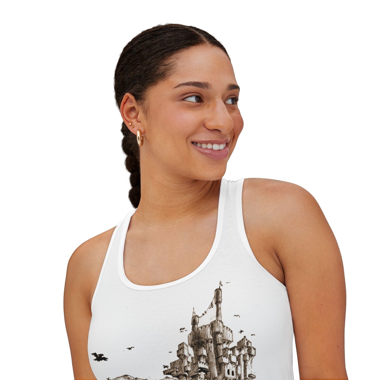 Bubbling River Women's Tank Top (AOP)