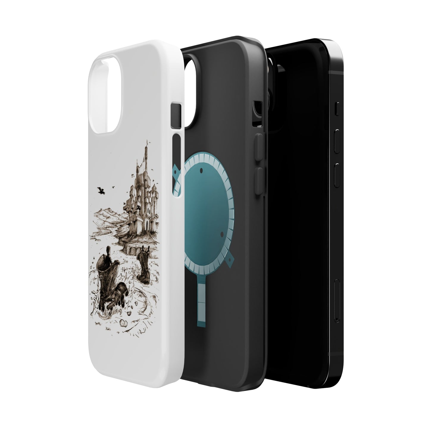 Phone Case Bubbling River Series Magnetic Tough Cases