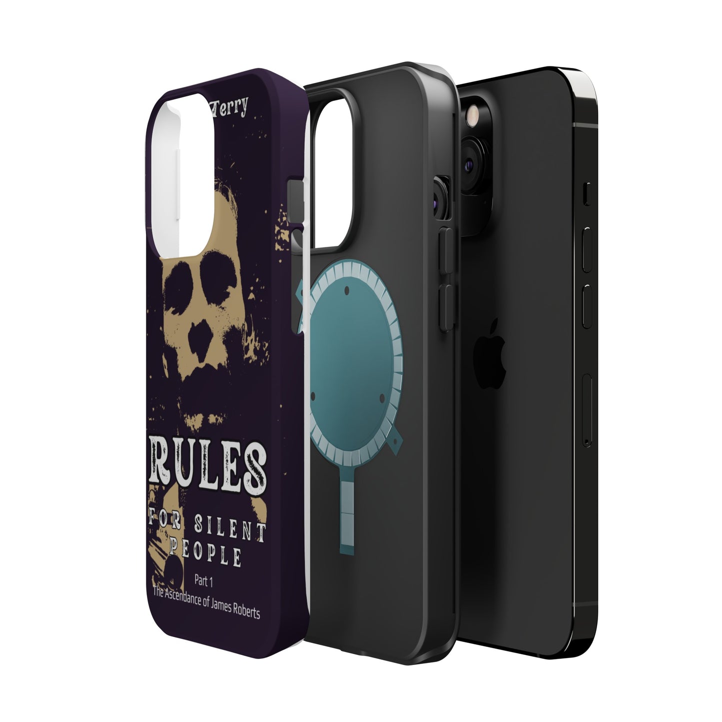 Phone Case Rules For Silent People Magnetic Tough Cases