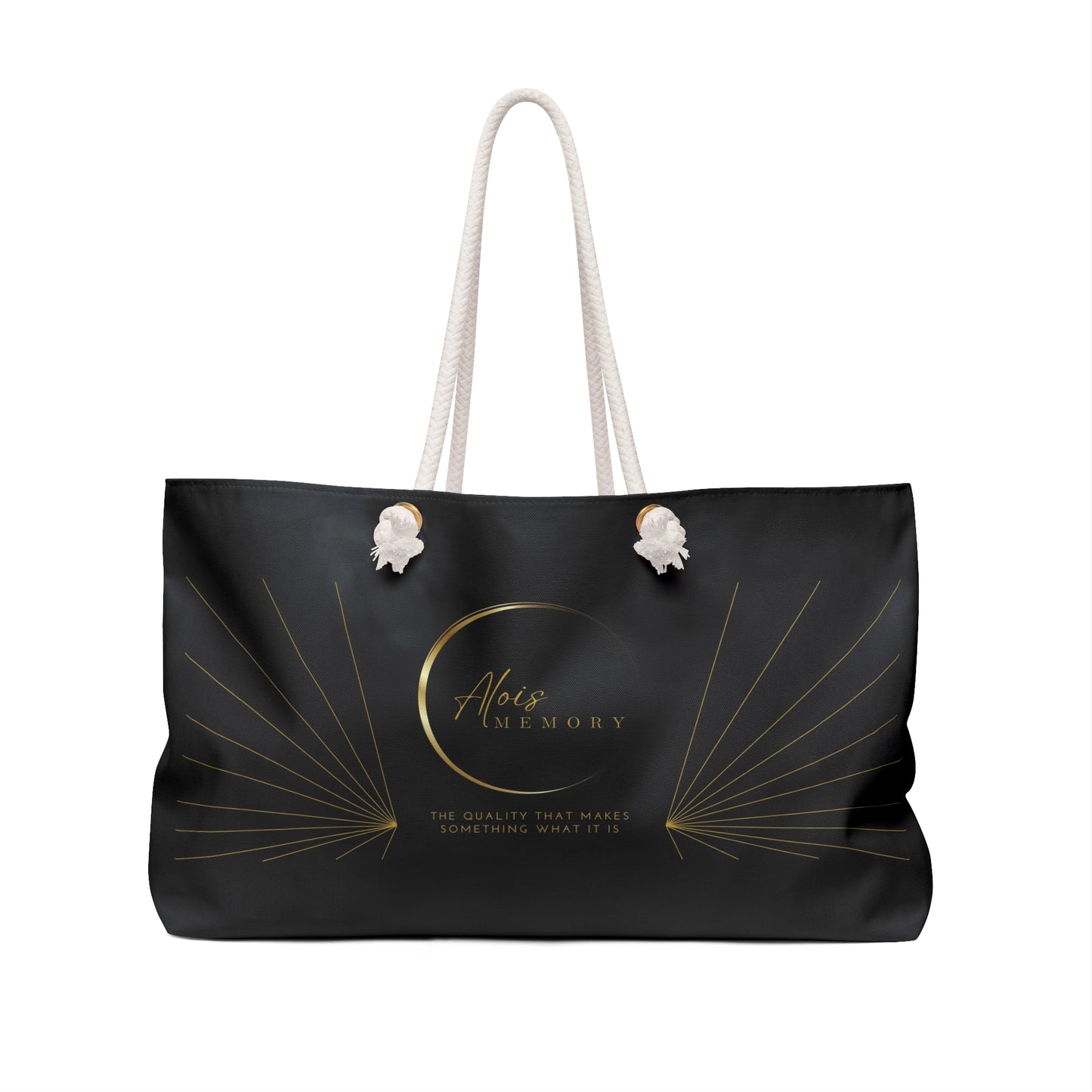 Alois Black Memory Weekender Bag