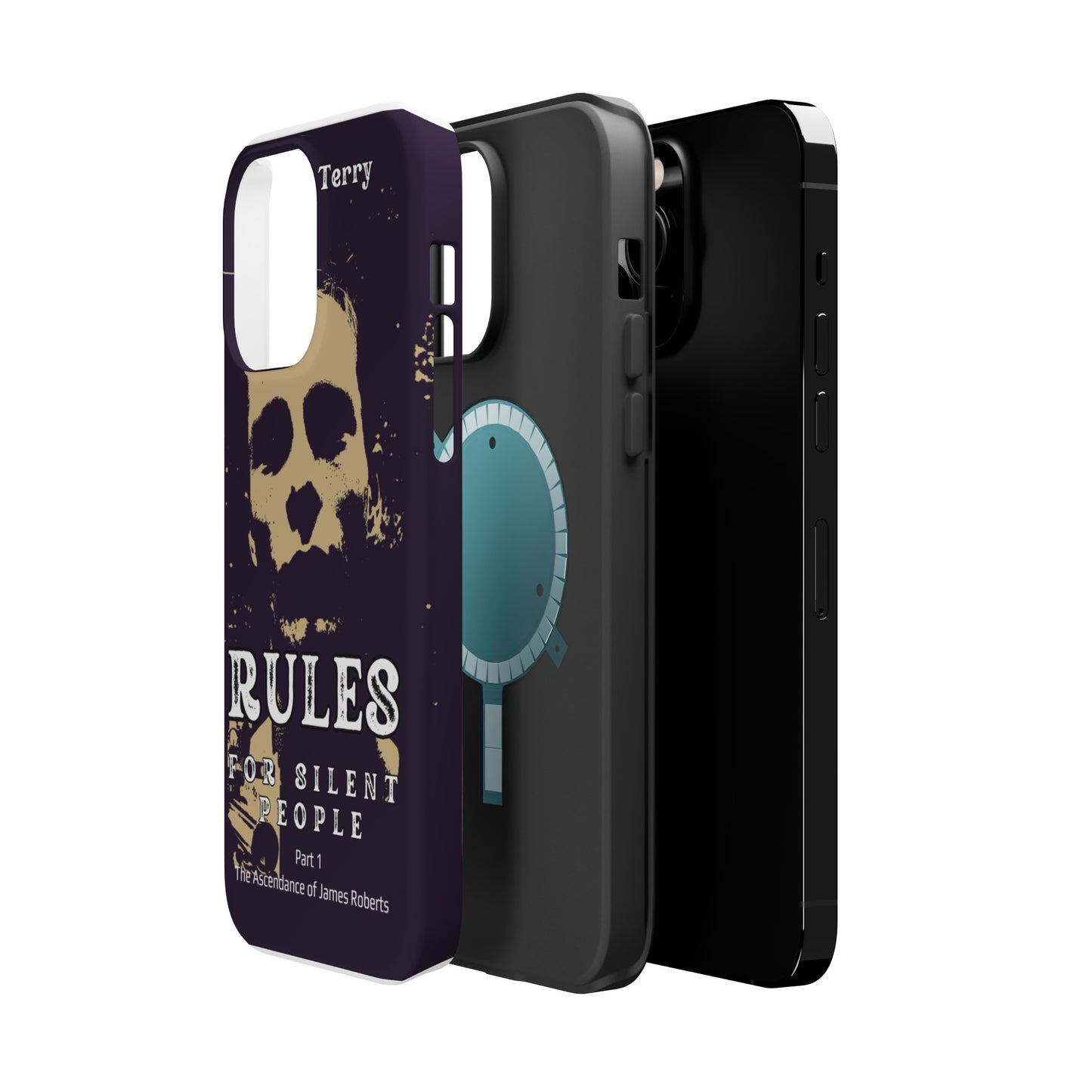 Phone Case Rules For Silent People Magnetic Tough Cases