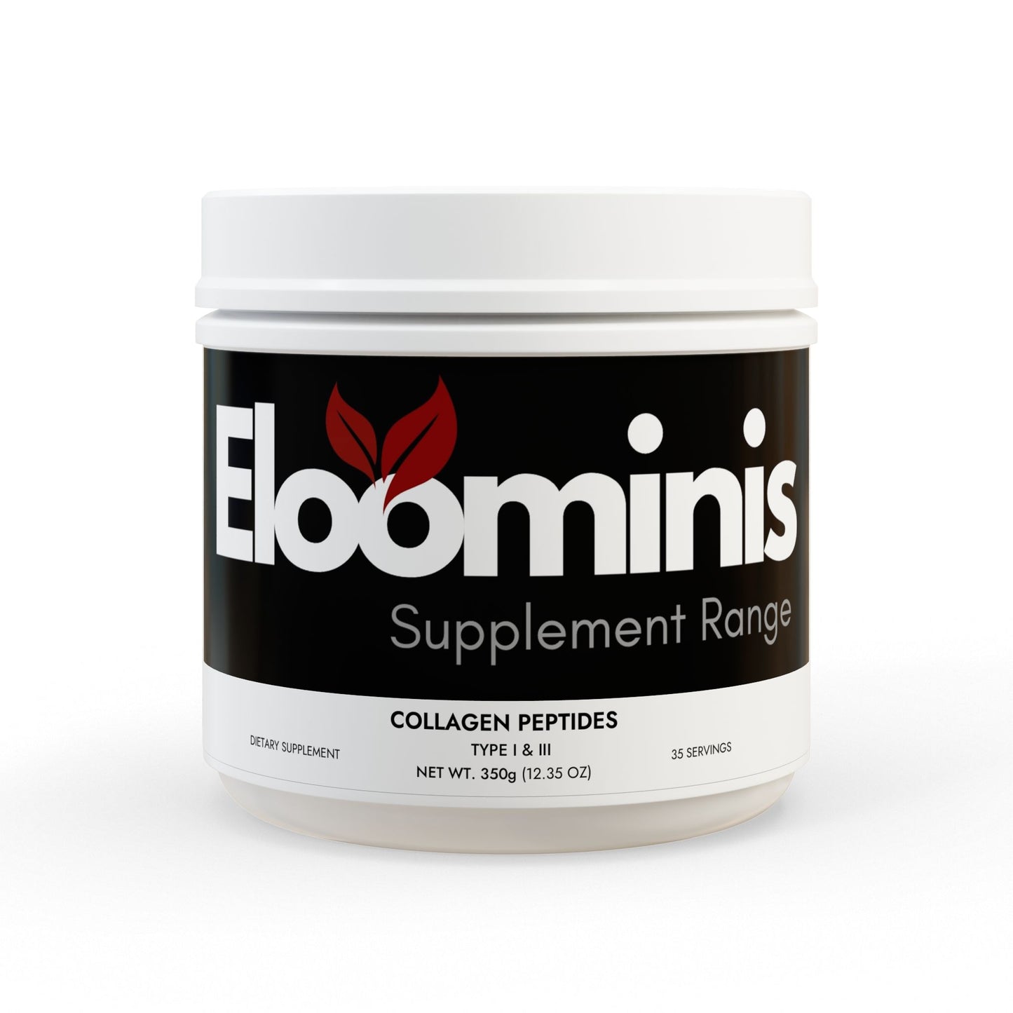 Eloominis Collagen Peptides Type I & III Supplement (350g, 12.3oz)