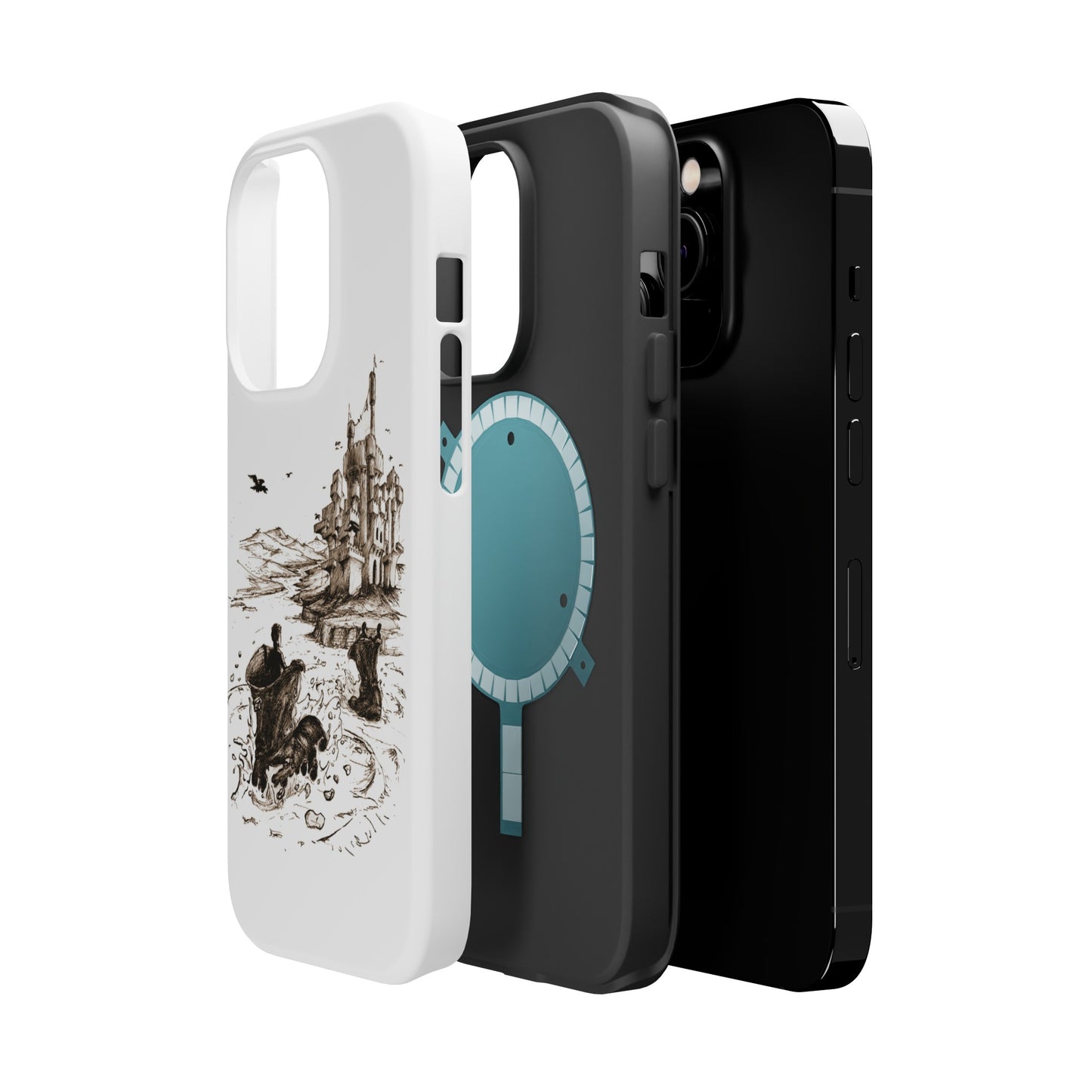 Phone Case Bubbling River Series Magnetic Tough Cases