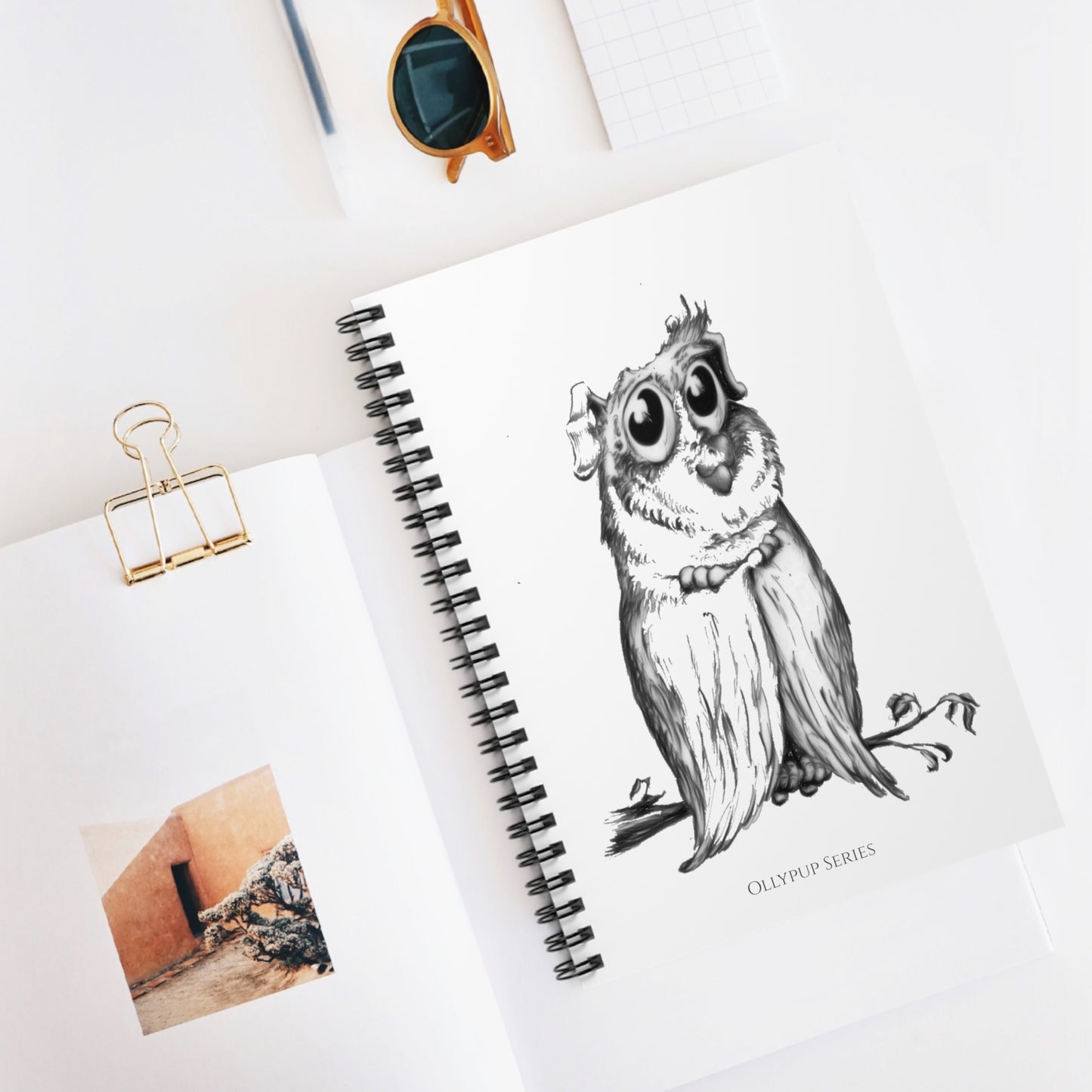 Ollypup SeriesSpiral Notebook - Ruled Line.(Ollypup Series)