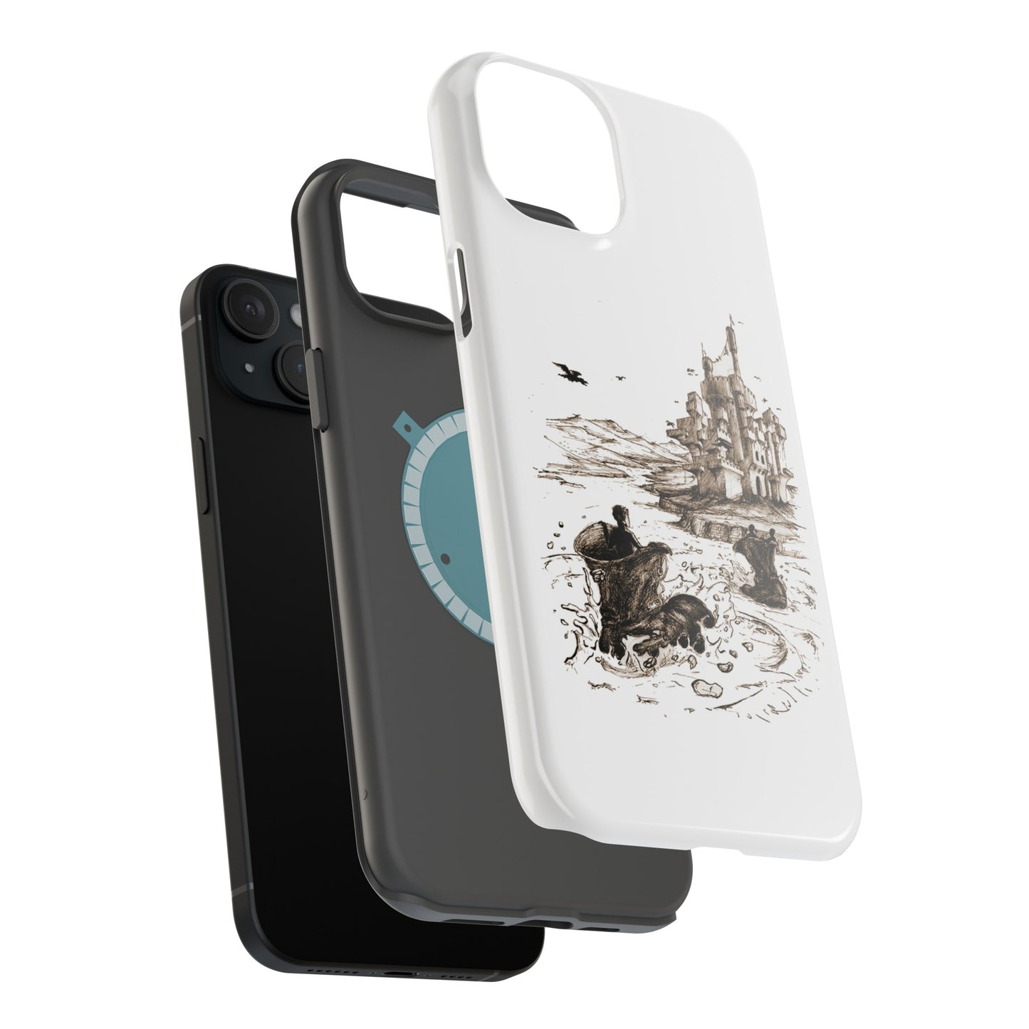 Phone Case Bubbling River Series Magnetic Tough Cases