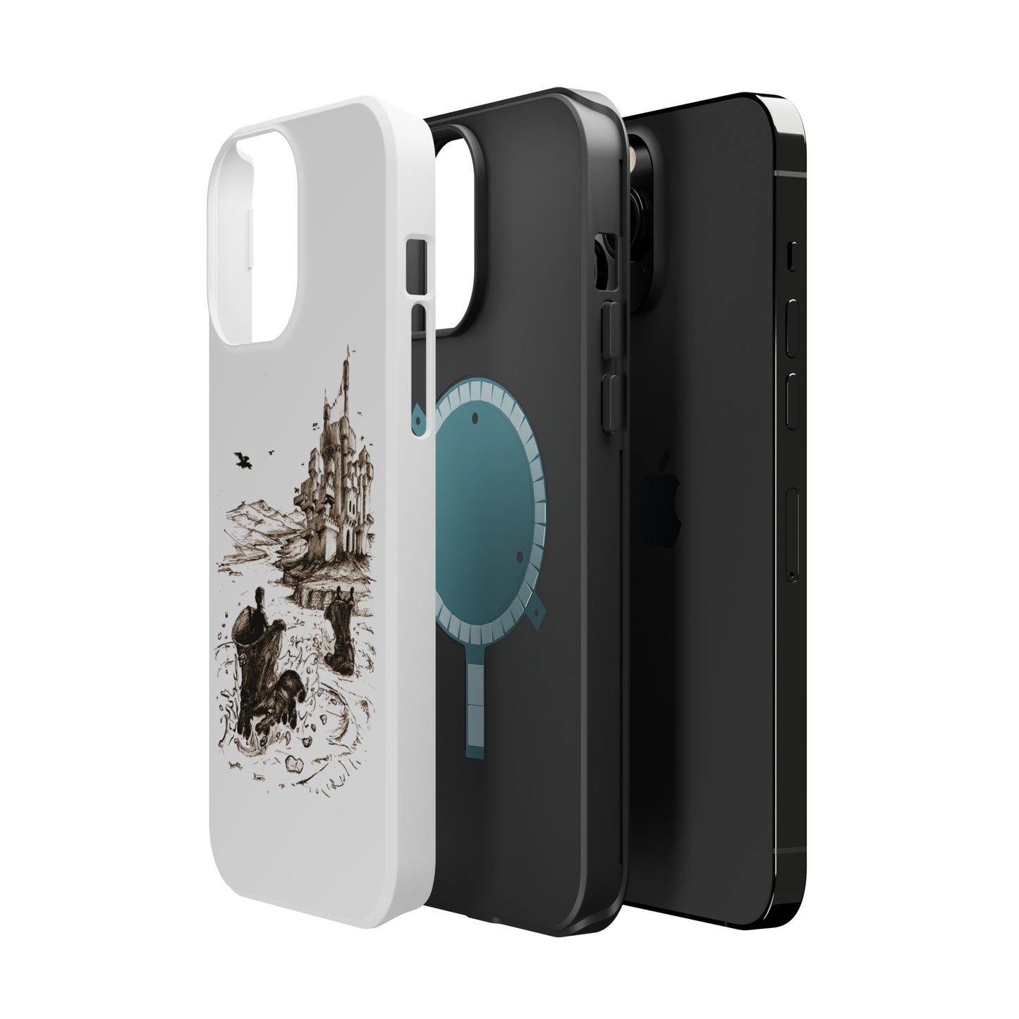 Phone Case Bubbling River Series Magnetic Tough Cases