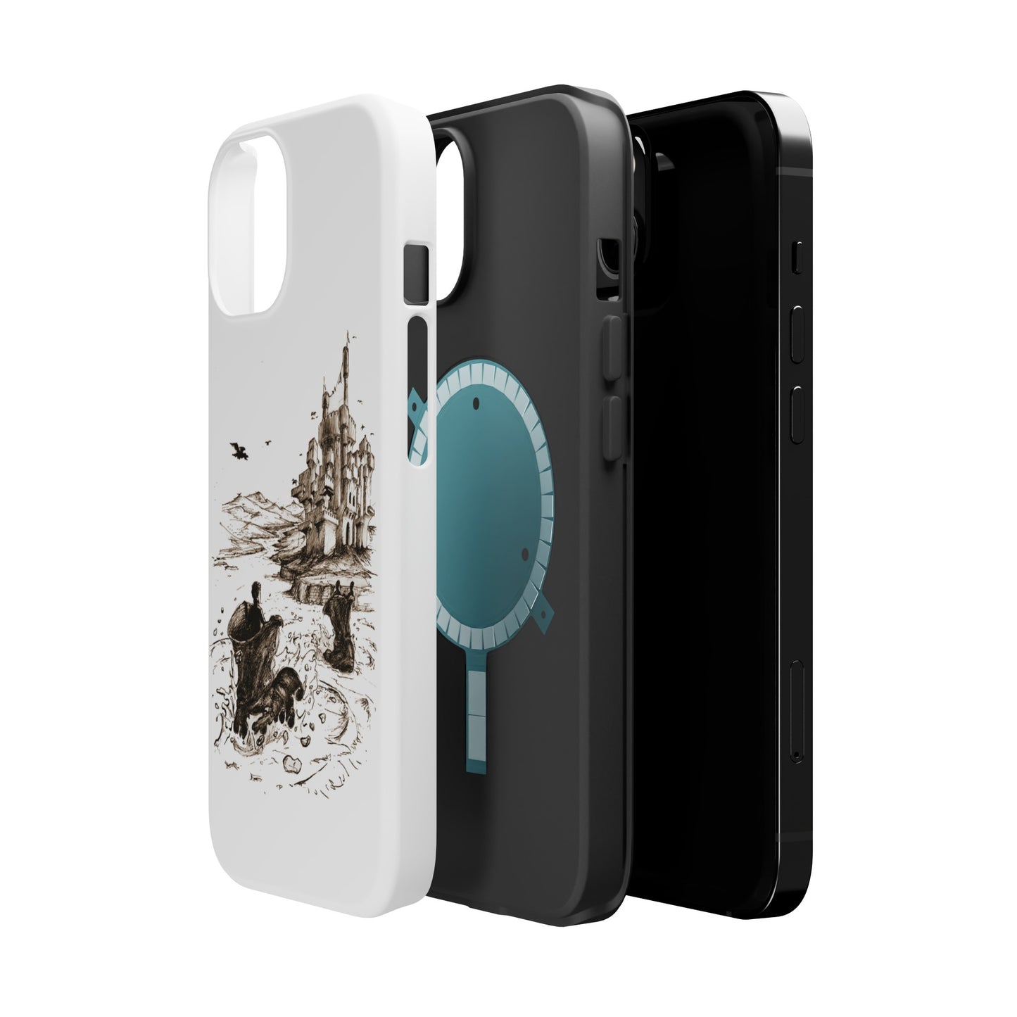 Phone Case Bubbling River Series Magnetic Tough Cases
