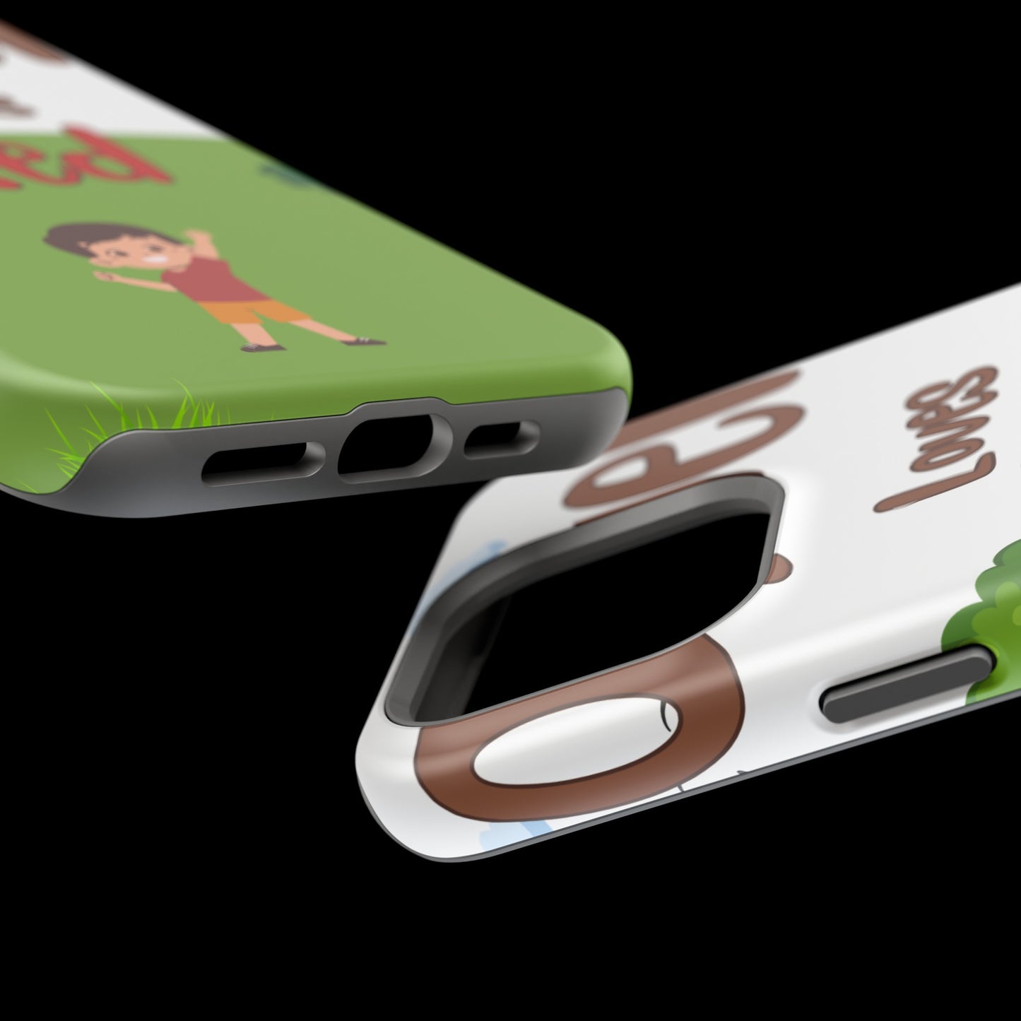 of Phone Case Oliver Loves Red Magnetic Tough Cases