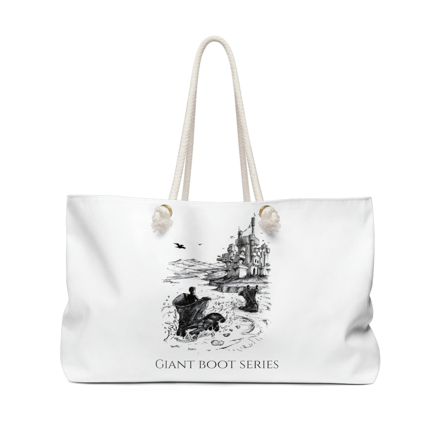 Weekender Bag.(Giant Boot Series)