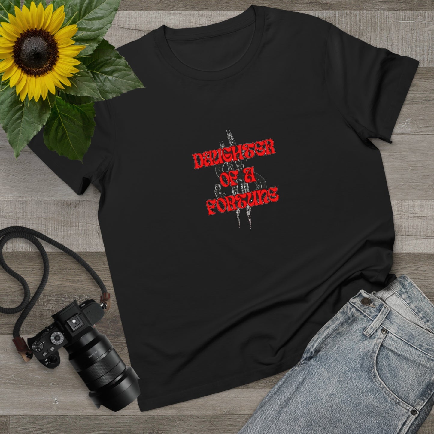 Quirky Tee (Daughter of a Fortune) Women’s Maple Tee