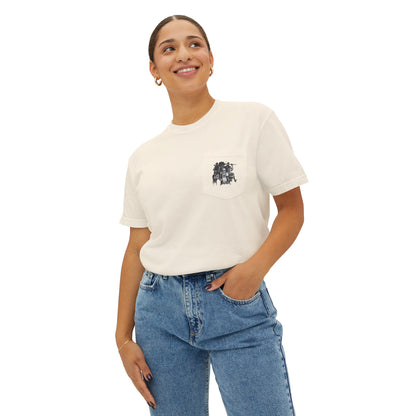Battling Giants Unisex Garment-Dyed Pocket T-Shirt