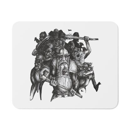 Battling Giants Desk Mouse Pad