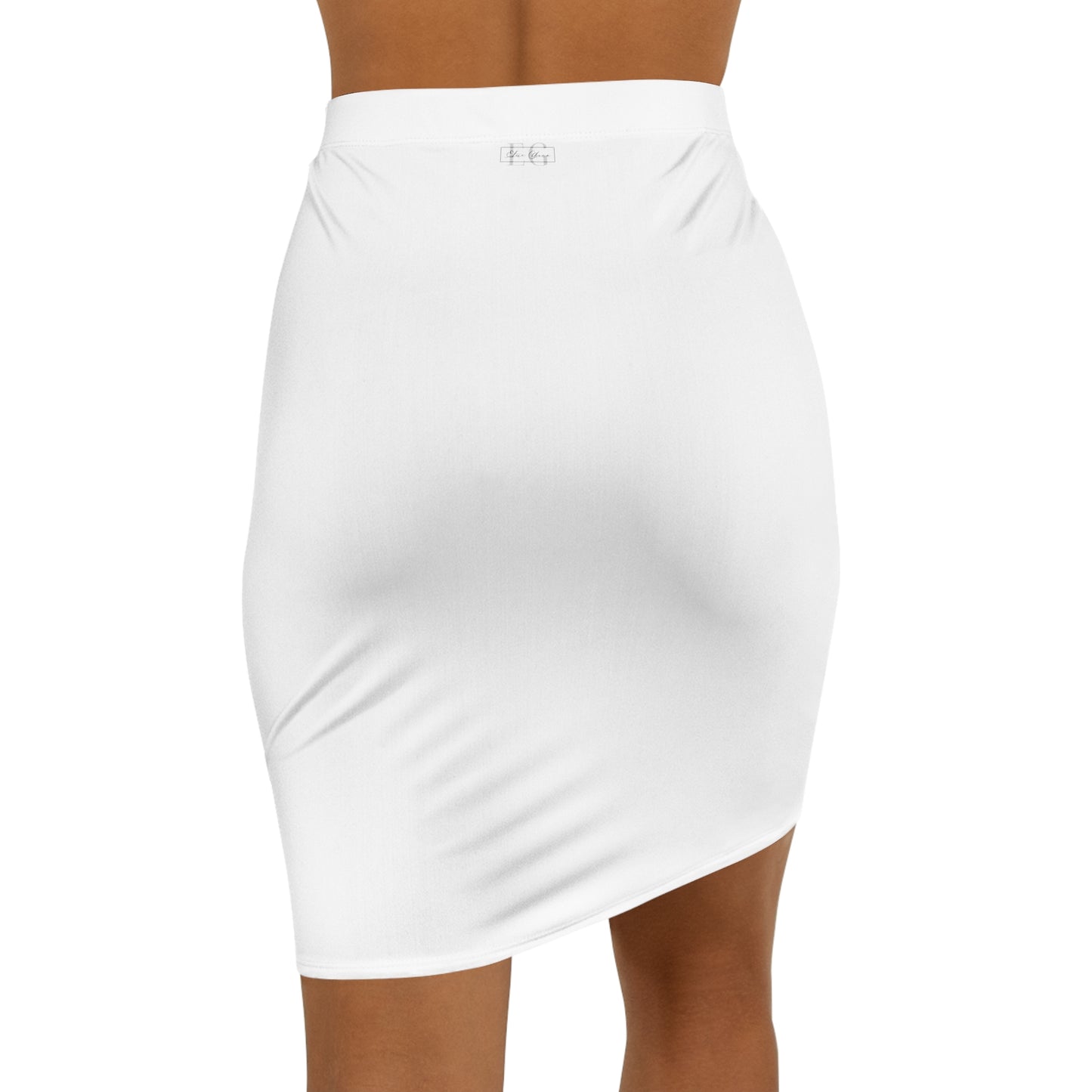 Elsie Grace Women's Mid-Waist Pencil Skirt (AOP)