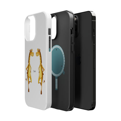 Phone Case Giraffe Twins Magnetic Tough Cases