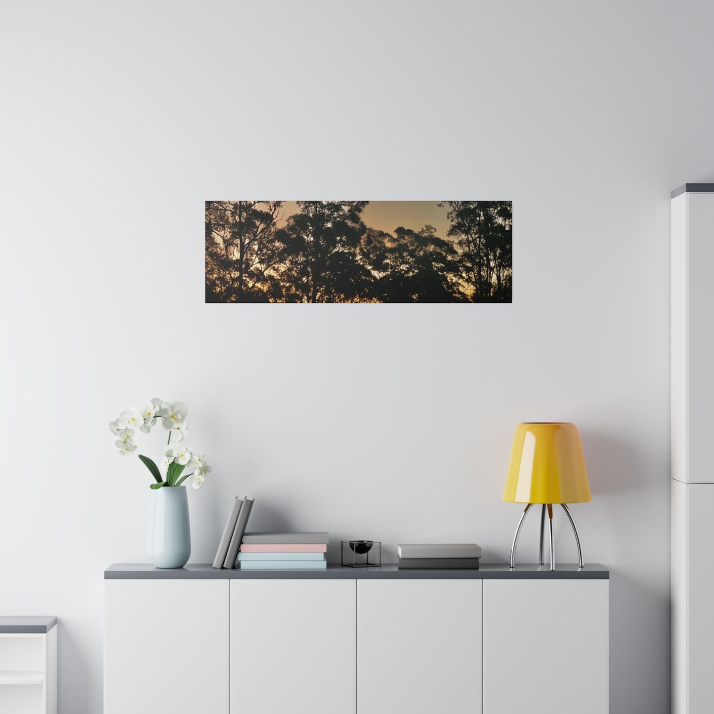 Mist Dusk Prints on Canvas, Stretched, 0.75"