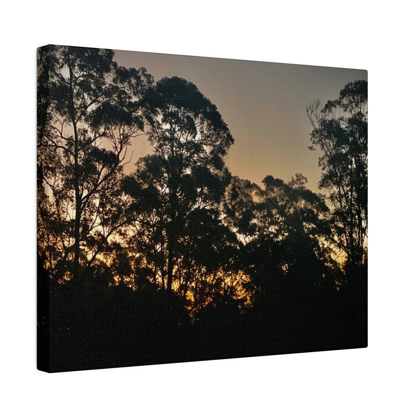 Mist Dusk Prints on Canvas, Stretched, 0.75"