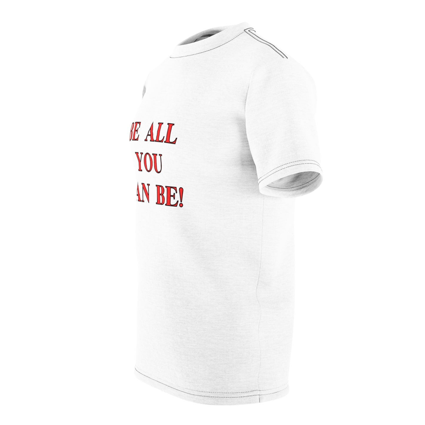 Quirky Tee (Be all you can be!) Unisex Cut & Sew Tee (AOP)