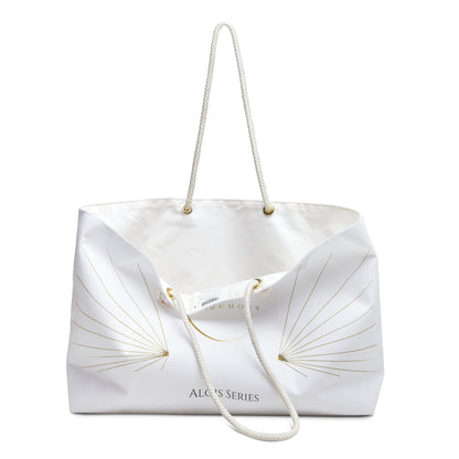 Alois White Memory Weekender Bag