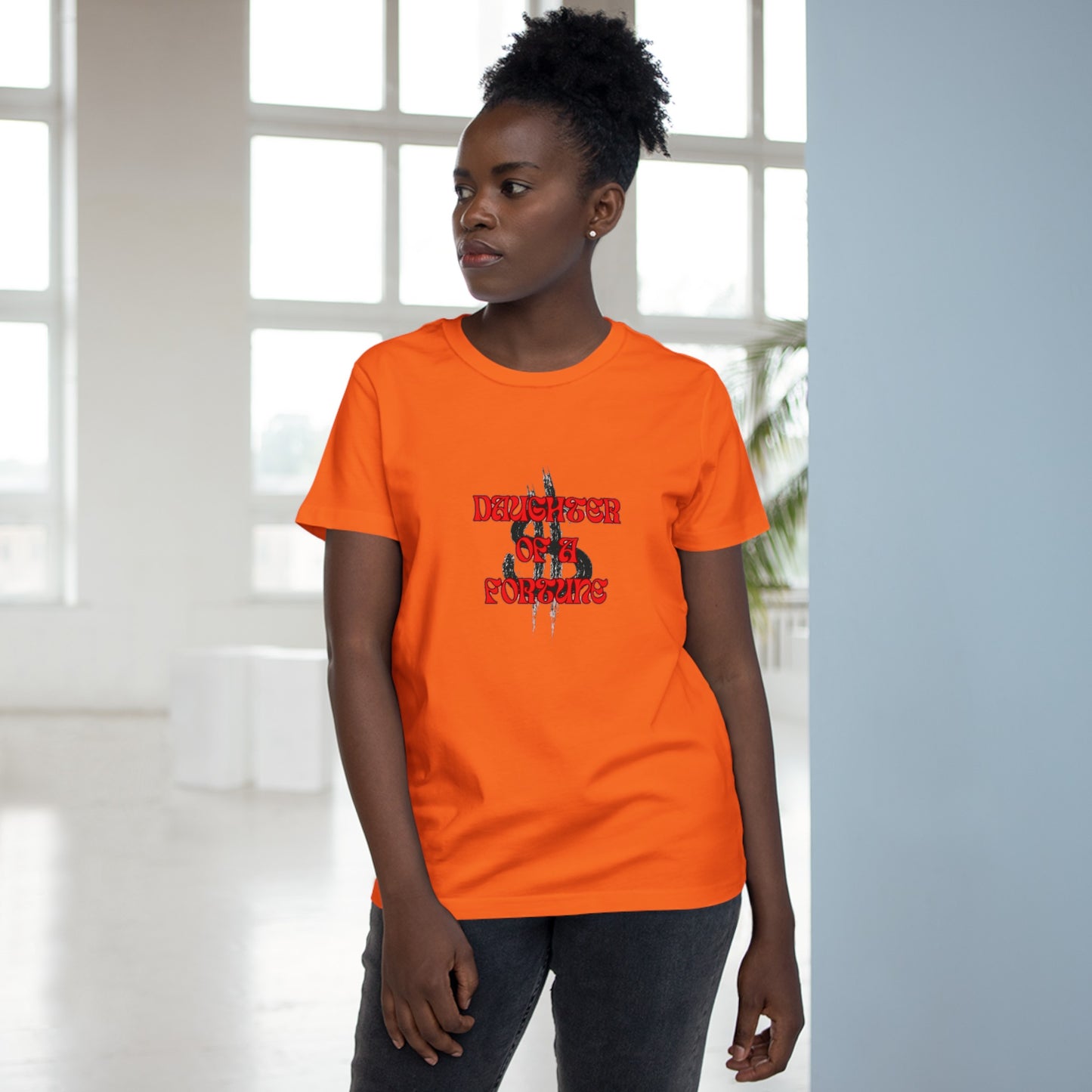 Quirky Tee (Daughter of a Fortune) Women’s Maple Tee