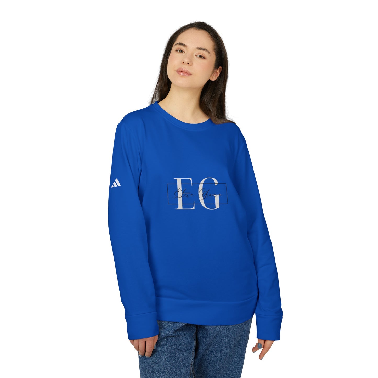 Elsie Grace Customised Design adidas® Unisex Fleece Crewneck Sweatshirt