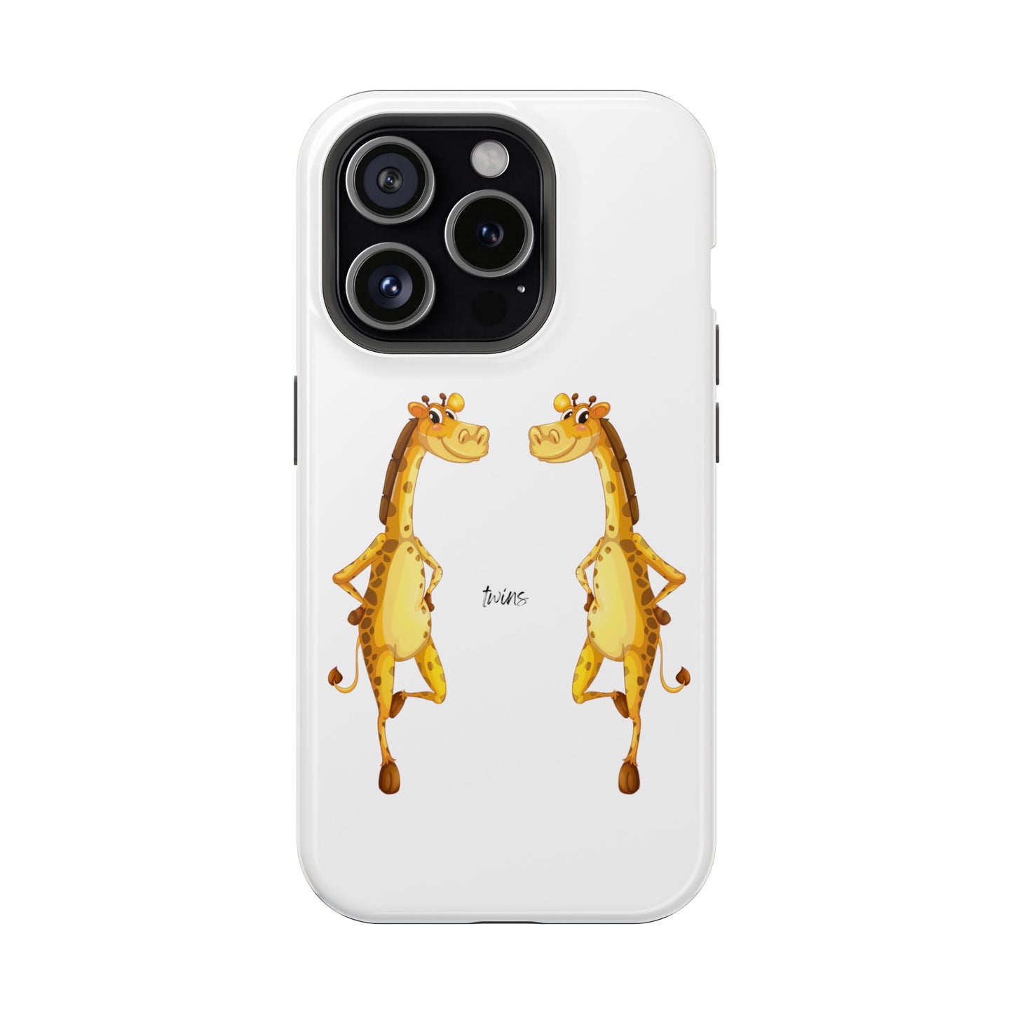 Phone Case Giraffe Twins Magnetic Tough Cases