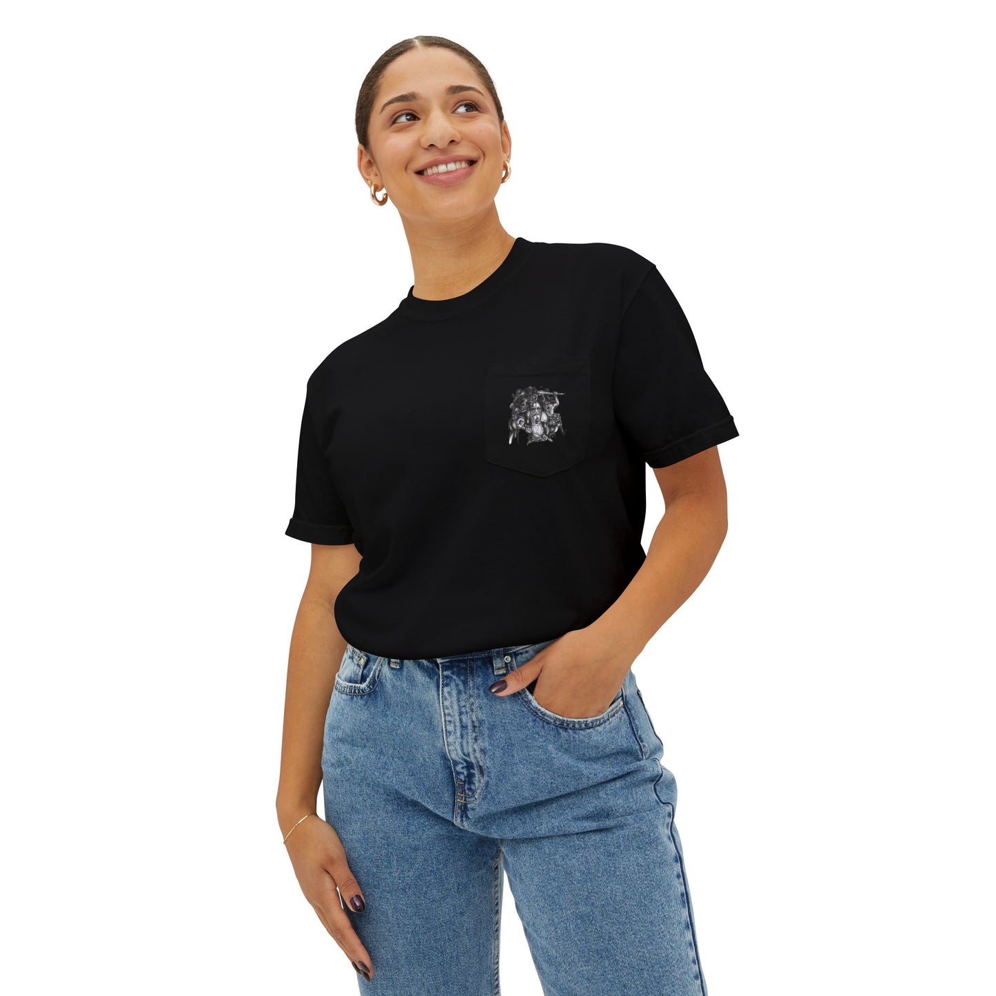 Battling Giants Unisex Garment-Dyed Pocket T-Shirt
