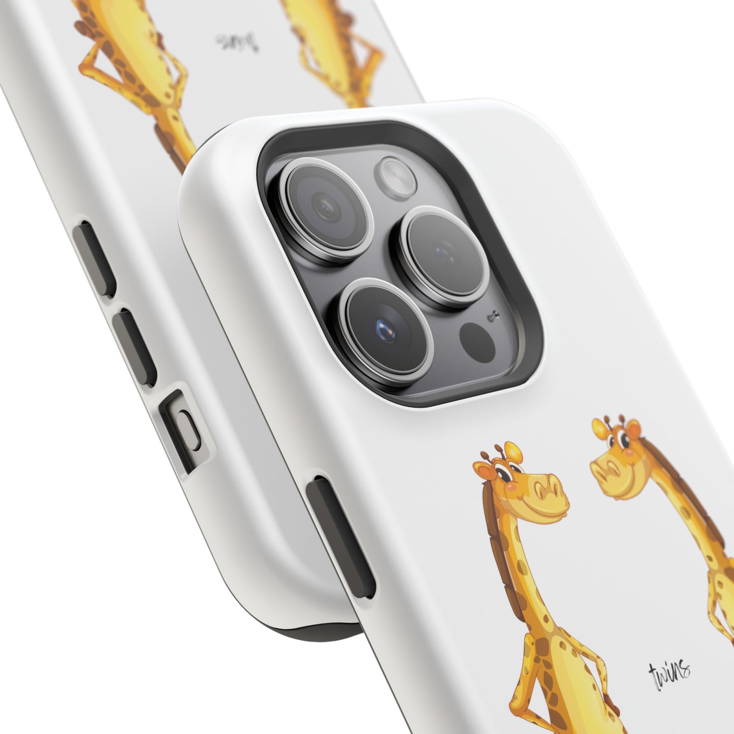 Phone Case Giraffe Twins Magnetic Tough Cases