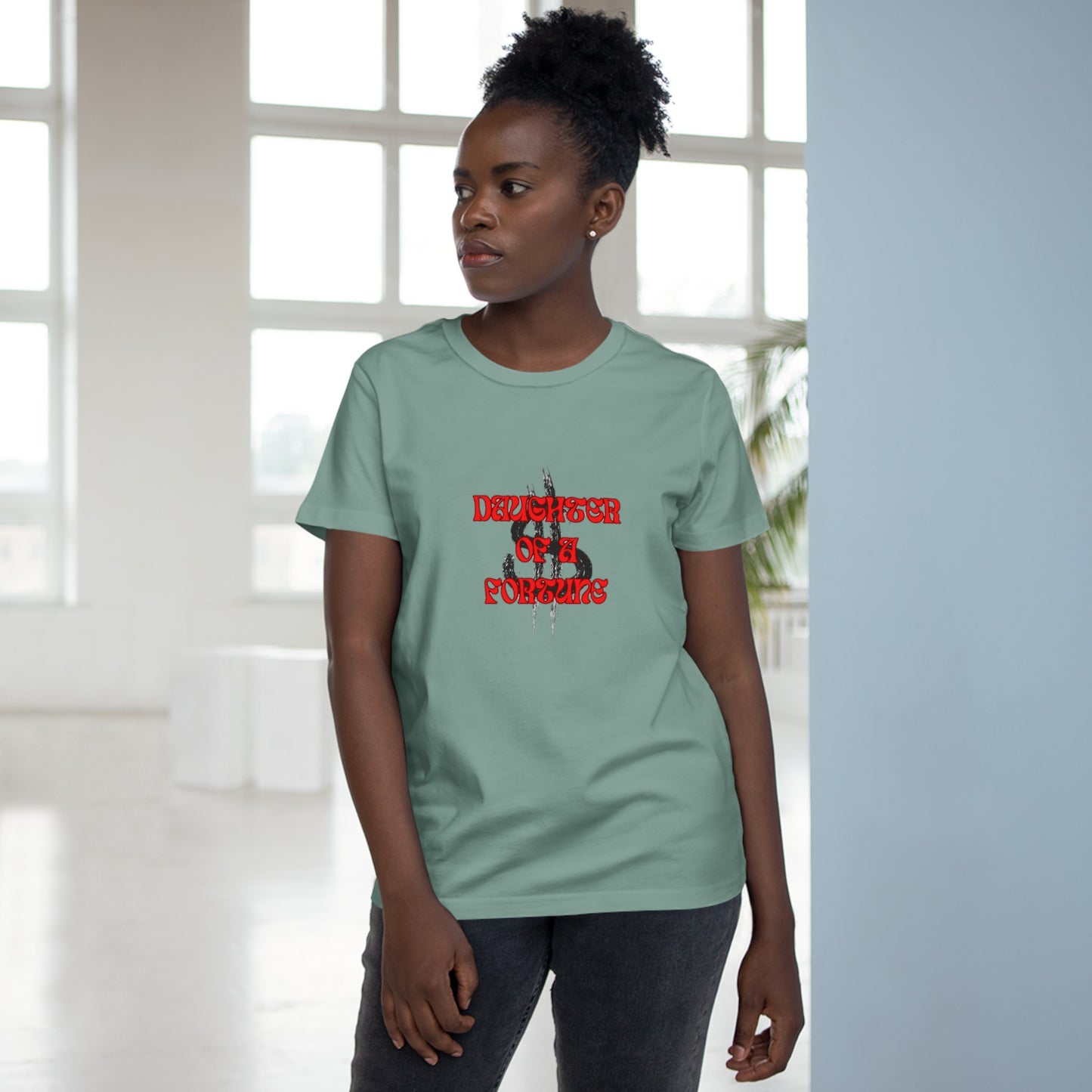 Quirky Tee (Daughter of a Fortune) Women’s Maple Tee