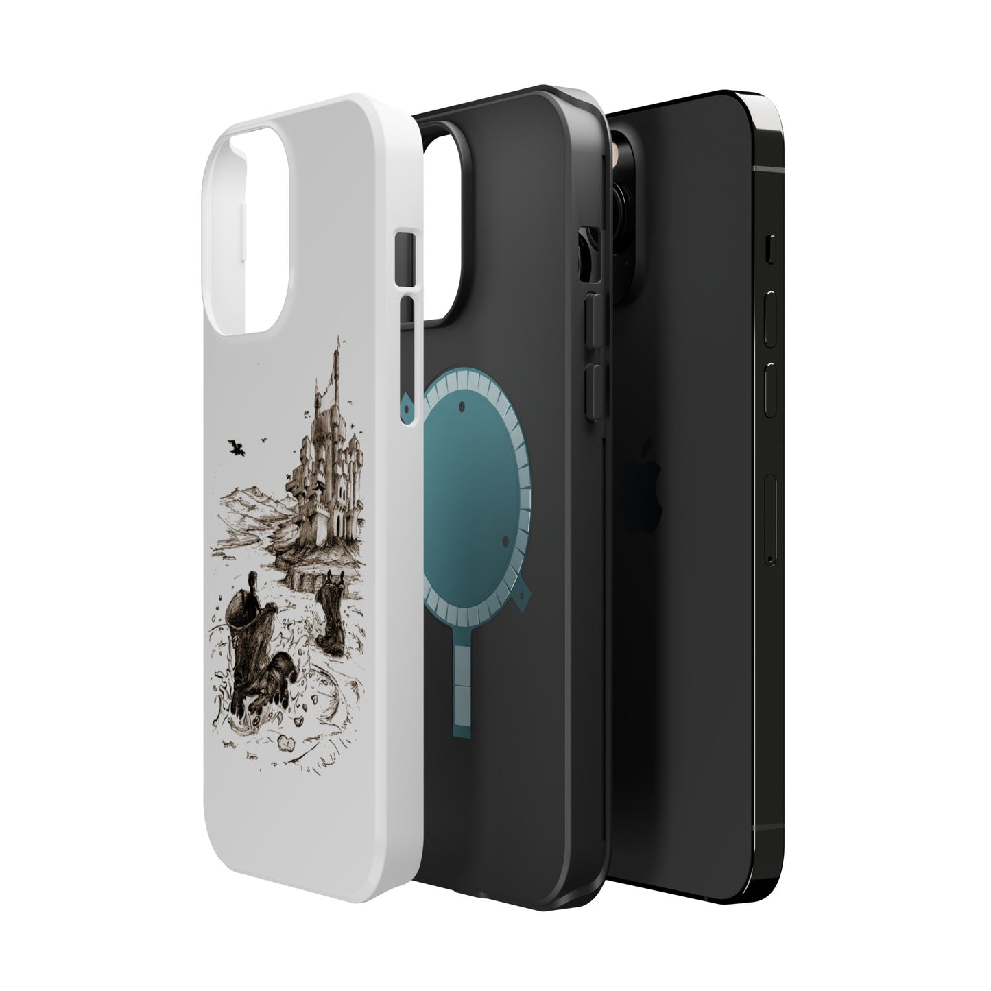 Phone Case Bubbling River Series Magnetic Tough Cases