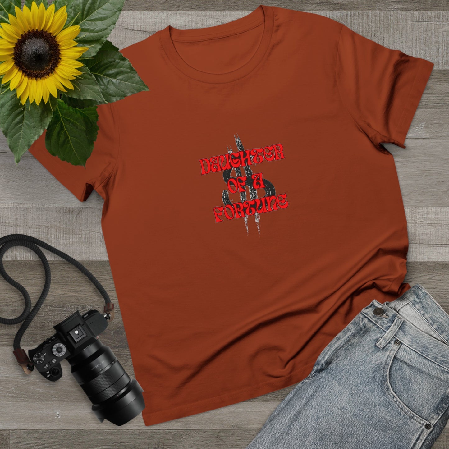 Quirky Tee (Daughter of a Fortune) Women’s Maple Tee