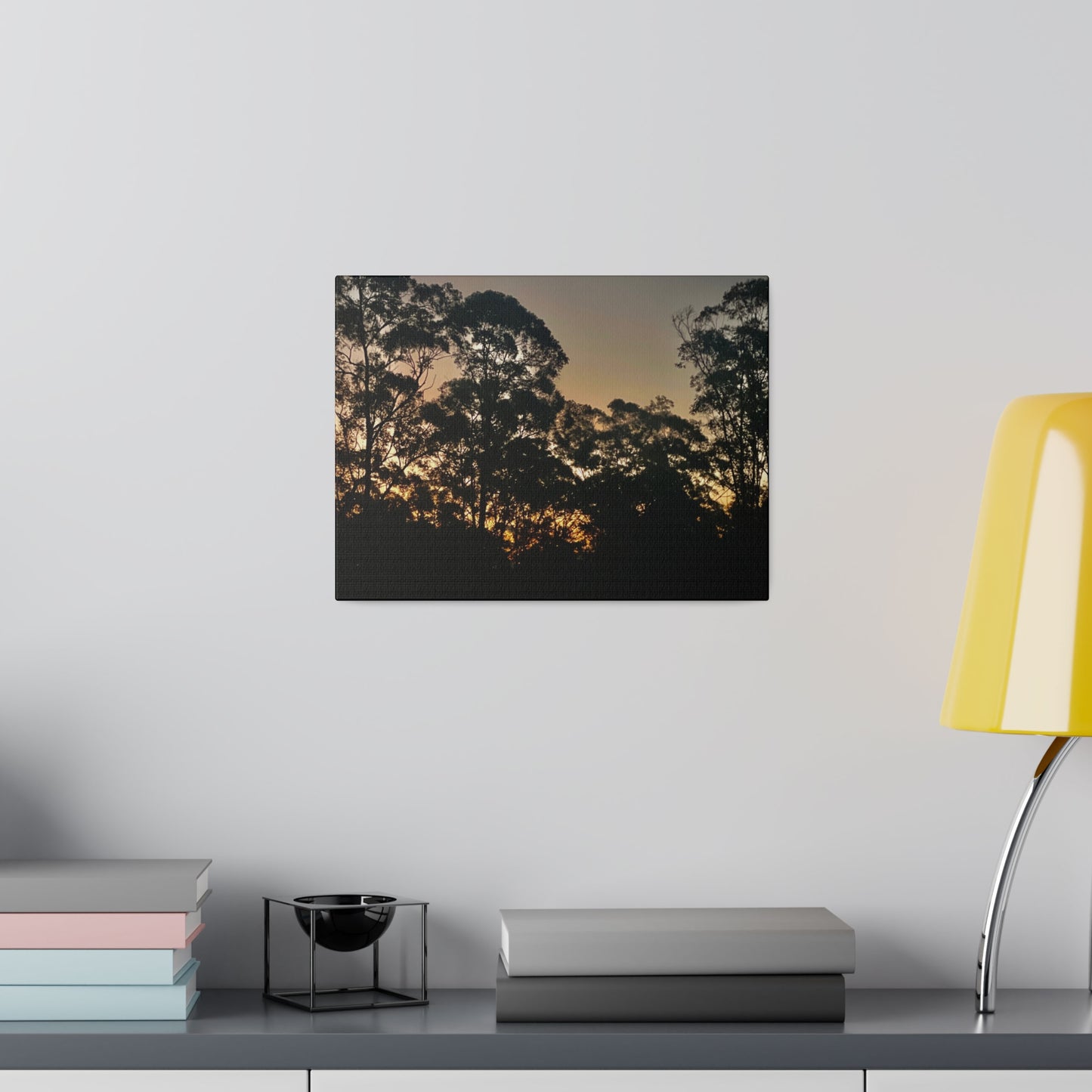Mist Dusk Prints on Canvas, Stretched, 0.75"