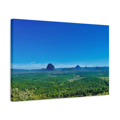 Glasshouse Mountains Prints on Canvas
