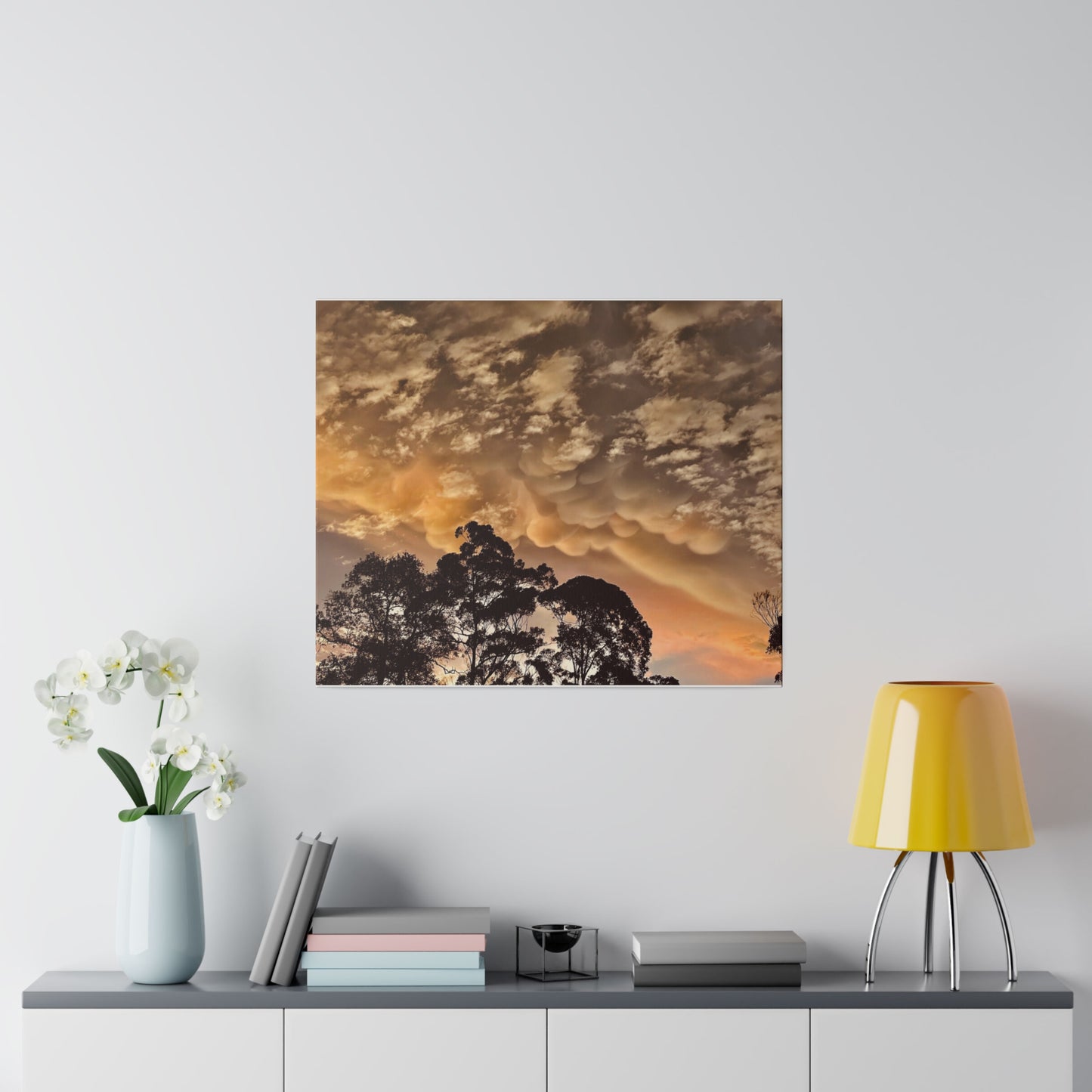 Prints on Canvas Bubble Clouds