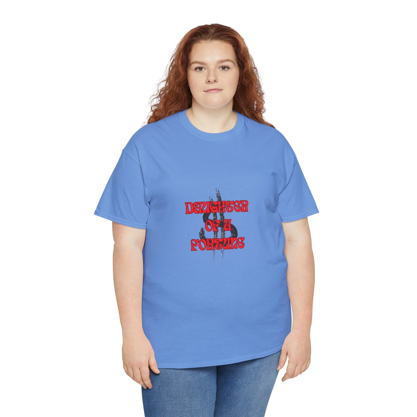 Quirky Tee (Daughter of a Fortune) Unisex Heavy Cotton Tee