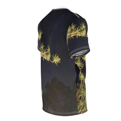 Quirky Tees (Tree at Night)  Unisex Cut & Sew Tee (AOP)