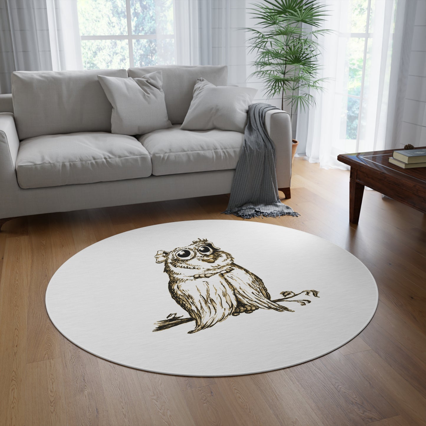 Ollypup Series Round Rug