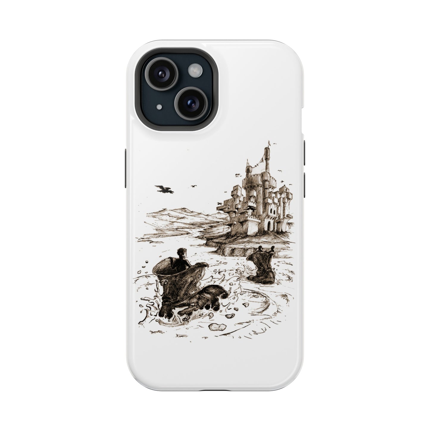 Phone Case Bubbling River Series Magnetic Tough Cases